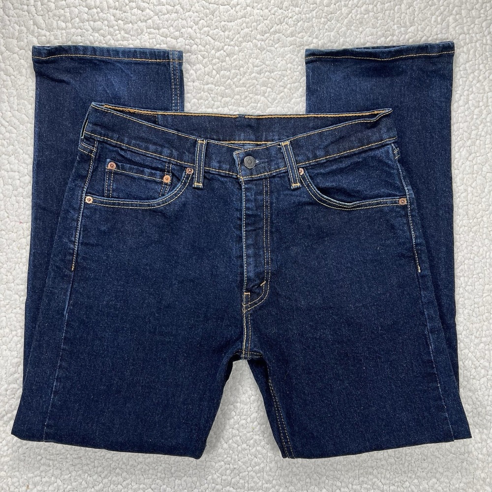 Levi's 505 Jeans Men's 33x30 (Actual 31x29.5) Streetwear Grunge Casual Denim